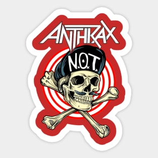 Anti metal//3 Sticker